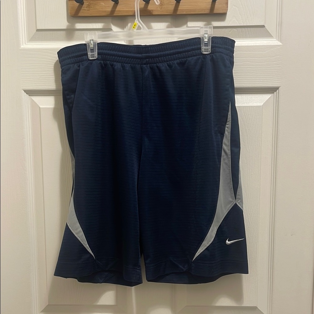 Men's Nike Basketball Navy Blue Athletic Shorts